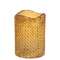 3" x 4" Honeycomb Textured Pillar - Burnt Ivory #84486