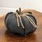 Dark Gray Chevron Pumpkin, Large CS39106;