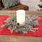 Silver Hemlock Candle Ring, 4.5" SR2224163;