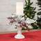 Snow Sprinkled Pine & Berry Pillar Holder, 10" SR2318510;