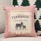 Dreaming of a Farmhouse Christmas Red Ticking Stripe Pillow, 10" Sq. 19162;