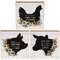 Someone Left the Barn Door Open Farm Animal Silhouette Box Sign, 3 Asstd.