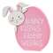 Bunny Kisses Easter Egg Wooden Sitter