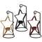 Whimsical Tealight Star Stand, 3 Asstd.