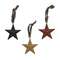 Hanging Metal Stars - 2.75" Assorted;
