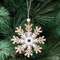 Layered Glittered Wooden Snowflake Ornament HAC2430;