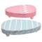 2 Set - Distressed Wooden Chunky Easter Egg Risers