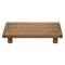 Stained Wood Rectangle Riser