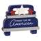 Proud To Be An Americana Chunky Blue Pickup Truck Sitter