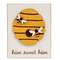 Hive Sweet Hive Wooden Block