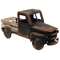 Distressed Black Metal Farm Truck 70190;