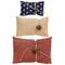 3 Set - Primitive Americana Jingle Bell Pillows CS39074;