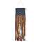 Primitive Rag Strip Flag Banner with Jingle Bells