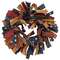 Primitive Americana Rag Wreath