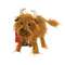 Fluffy Highland Cow with Bandana and Bell - 9"