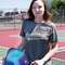 Pickleball T-Shirt - Heather Military Green L163XXL;