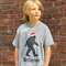 Believe Santa Bigfoot Youth T-Shirt - Heather Graphite L181Y;
