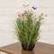 Potted Pink Cosmos w/ Onion Grass & Butterflies 18445;