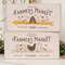 Farmers Market Rectangle Box Sign, 2 Asstd. 38245;
