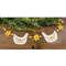Embossed Flowers & Chickens Wooden Garland 38251;