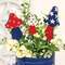 Americana Mushroom Plant Pokes - 3/Set 38322;