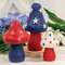 Wooden Americana Mushroom Sitters - 3/Set 38323;