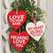 Love You More Wooden Heart Ornament - 3 Asstd. 38410;