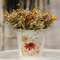 Fall Florals Metal Bucket