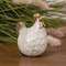 Carved Look Resin Looking Up Chicken Sitter ADC5500;