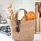 Woven Seagrass Tote w/Leather Handles HAC2440;