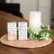 en Natural and Rose Seagrass Table Mat - 12" HAC2445;
