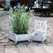 Garden Chair Planter Boxes - 2/Set HAC2448;