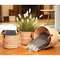 Woven Natural and Rose Seagrass Baskets - 3/Set HAC2449;
