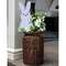 Brown Willow Milk Can Basket HAC2450;
