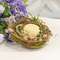 New Growth Mossy Bird Nest w/Egg SA112510;