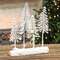 Snowy Pine Forest on Log 18408;