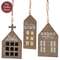 3 Set - Joyful, Merry, Home Primitive House Ornaments