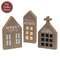 Joyful, Merry, Home Chunky Primitive House Sitter - 3 Asstd.