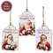 Vintage Santa Naughty or Nice Wooden Tag - 3 Asstd.