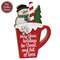 Full Of Love Chunky Winter Mug Sitter - 7.5"H