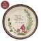 Crisp Air of Winter Woodland Mushroom Plate