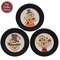 Scarecrow with Flowers Wooden Plate - 3 Asstd.