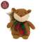 Cozy Christmas Stuffed Squirrel Sitter