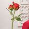 Blooming Red Roses Pick, 17" HJ092505;