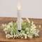 Delicate Cream Astilbe & Lace Candle Ring, 2" SA112533;