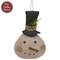 Stuffed Stiffened Believe Top Hat Snowman Hanger