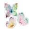 3/Set - Wooden Pastel Watercolor Butterfly Sitters