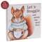 Let's Snuggle Cozy Squirrel Wooden Block Sign