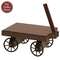 Distressed Brown Wooden Wagon