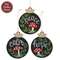 Peace, Calm, Hope Wooden Mushroom Bulb Ornament - 3 Asstd.